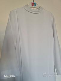 Saio bianco prima comunione unisex
