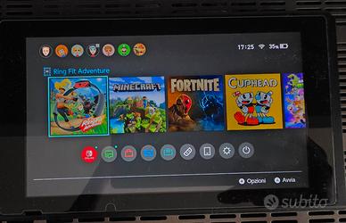 Nintendo Switch  +4 pad+8 giochi 
