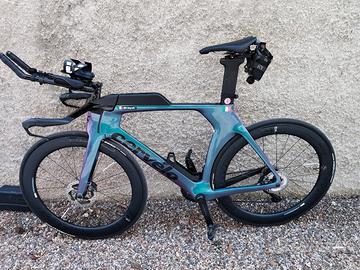 bici Cervelo P5 da crono triathlon 