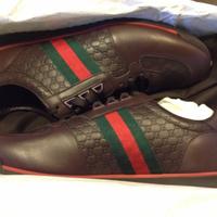 Scarpe Gucci Marroni MAI usate 44 ORIGINALI