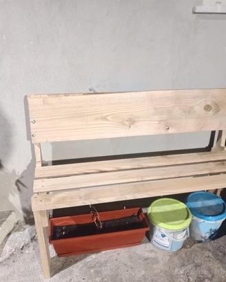 panchine in legno