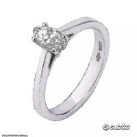 ANELLO SOLITARIO ORO 18kt. CON DIAMANTE MARQUISE