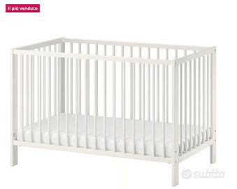 LETTINO BAMBINI GULLIVER IKEA, bianco, 60x120