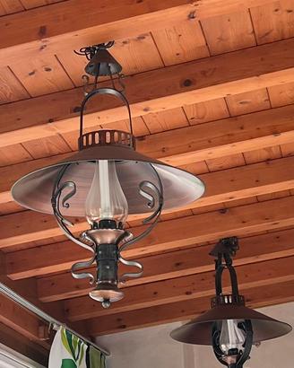 Lampadari in rame
