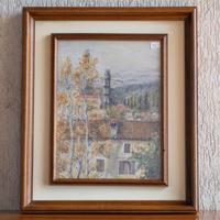 Quadro n. 22 Paesaggio Fregona con campanile