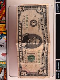 Banconota 5 dollari STAR NOTE (1963): RARISSIMA