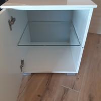 Mobile da bagno laccato bianco