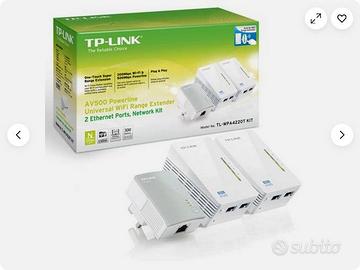 TP-Link TL-WPA4220 TKIT 2-Port Powerline Adapter S