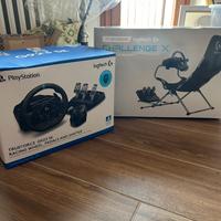 Postazione sim racing Logitech COME NUOVA