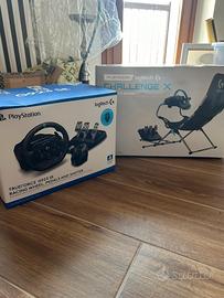 Postazione sim racing Logitech COME NUOVA