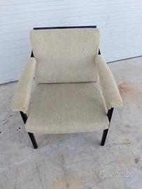 mid century modern, poltrona vintage anni 50, FM07