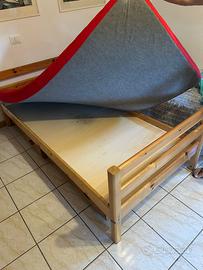 Lettini di legno in rovere