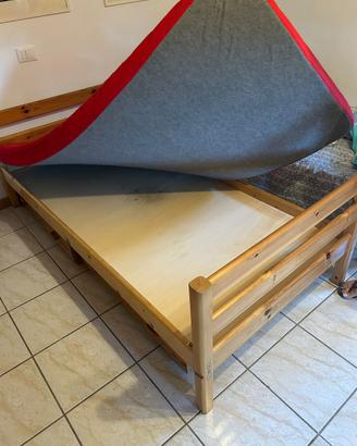 Lettini di legno in rovere