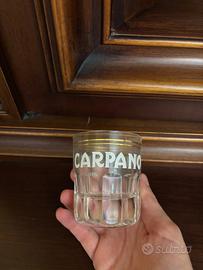 Set 8 bicchieri vintage Carpano Punt e Mes