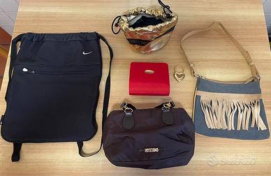 Lotto Borsa Zaino Nike Moschino Christian Dior