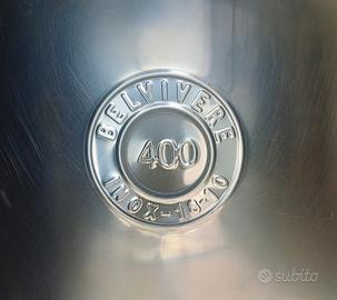 contenitore per vino olio 400 lt  acciaio inox 1