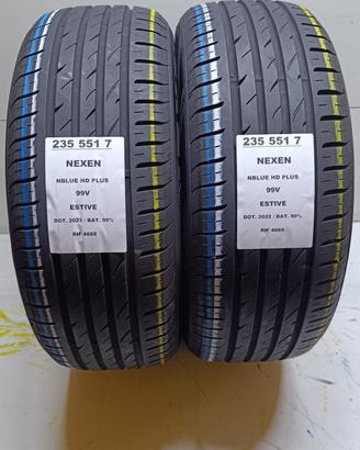2 GOMME 235 55 17 NEXEN RIF4669