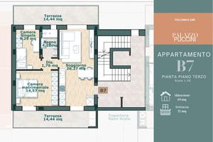 Rif.V57- appartamento trilocale