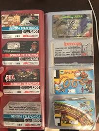 Collezione 170 schede telefoniche