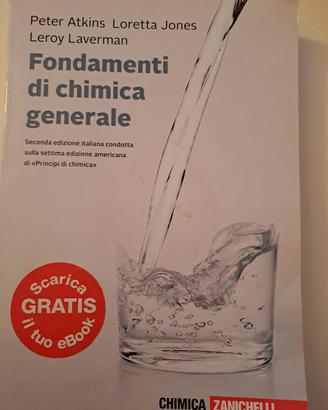 libro universitario Fondamenti di chimica generale