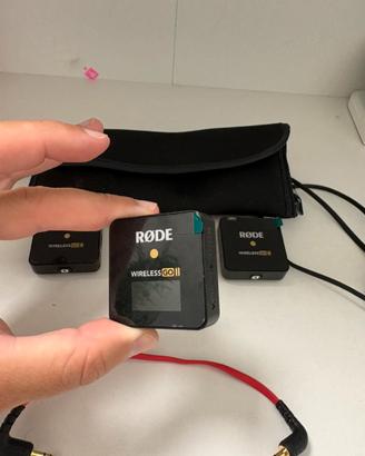 Microfoni Rode wireless