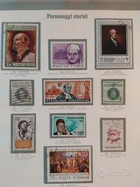 Francobolli Personaggi storici