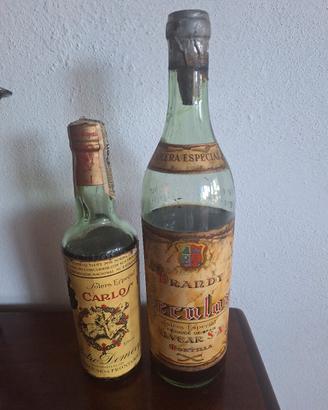 2 bottiglie brandy