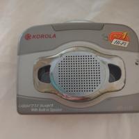 lettore cassette korola anni 90