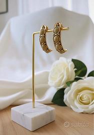 Orecchini vintage 1928 Jewelry dorati Made in USA