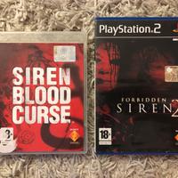 Forbidden Siren 2 (ps2)+ Siren blood curse (ps3)