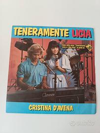 disco vinile vintage Teneramente Licia 