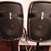 Impianto audio 2 casse più  Mixer 16 canali nuovo