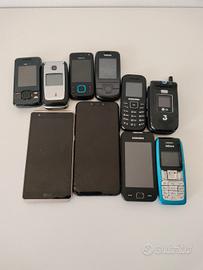 Lotto cellulari e smartphone