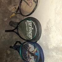 racchette tennis anni 80 e 90