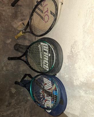 racchette tennis anni 80 e 90