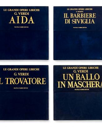 Lotto 4 Cofanetti Opera Lirica. 16 Vinili