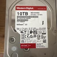 Hard disk WD Red 10 TB due dischi
