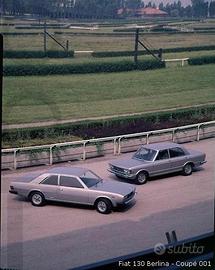 Fiat 130 berlina e coupe blindata