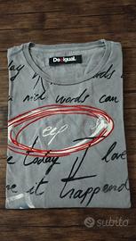 Desigual T-Shirt Manica Lunga Grigia  Tg. L