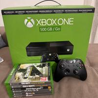 Xbox one 500 GB + 6 giochi + 1 controller
