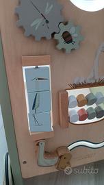 Carrello primi passi legno