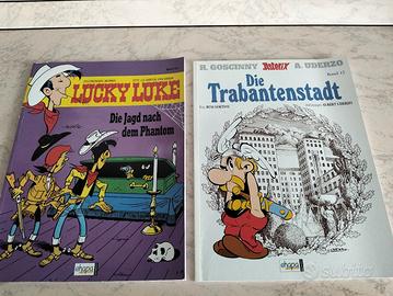 Due riviste fumetti in lingua tedesca