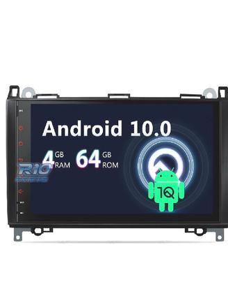 RADIO GPS ANDROID 14 PER MERCEDES CLASSE A B VITO 