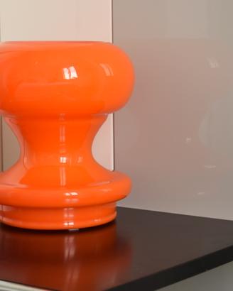 Vaso fiori design space age  anni 70 modernariato