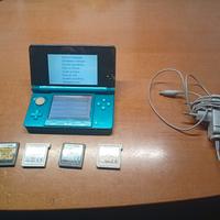  Nintendo 3ds con 5 giochi 