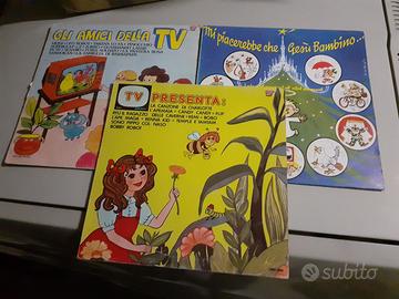 Vecchi dischi per bambini