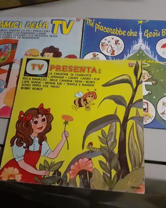 Vecchi dischi per bambini