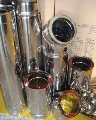 Tubi acciaio inox per canna fumaria