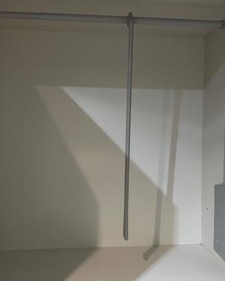 coppia di appendiabiti sali e scendi allungabile