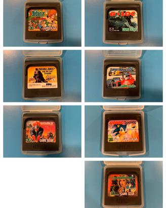 cartucce giochi per Sega Game Gear